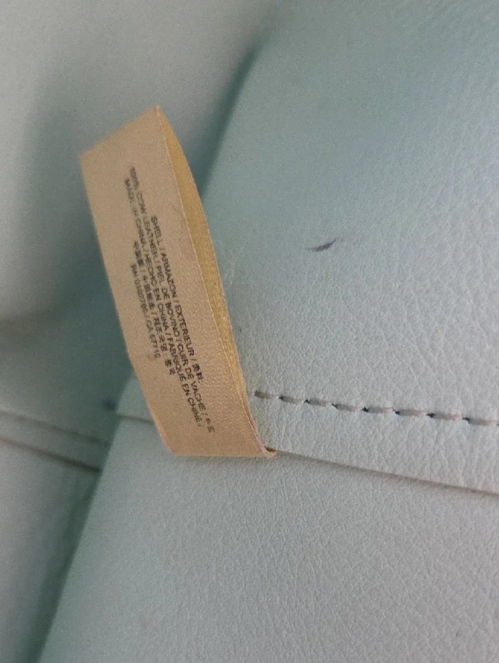 kate spade aqua studded leather tote